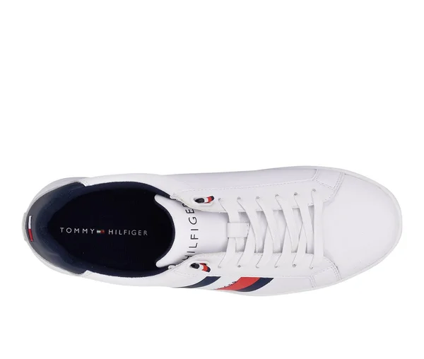 Tommy Hilfiger Men's Lectern Sneaker, White, 8.5