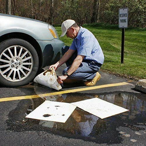 New Pig MAT403 15x22 x 20x22 Oil-Only Heavyweight Absorbent Mat Pad