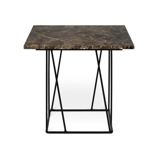Tema Home Helix Marble Side Table - Black
