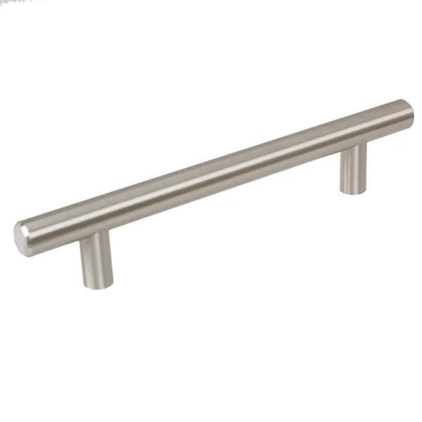 GlideRite 5-Inch CC 7.375-inch Long Solid Steel Thick Bar Handle Pulls (Pack of 10 or 25)