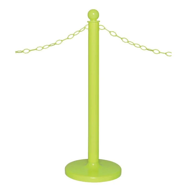 Mr. Chain 96414-6 Medium Duty Stanchion, 40 in. H, Pk 6