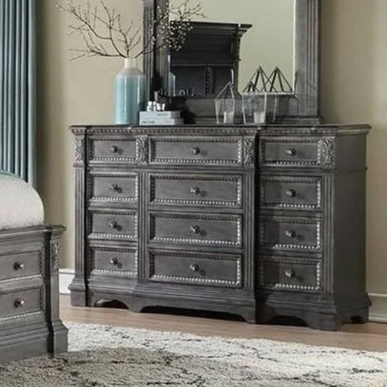 Global Furniture USA Marseille Grey Dresser