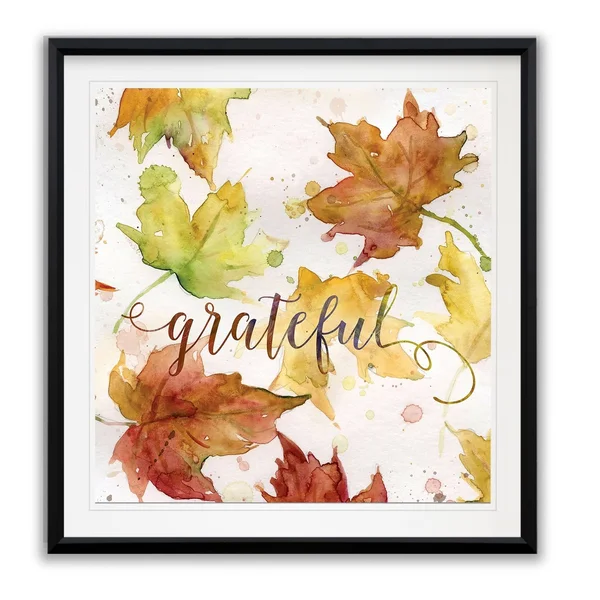 Grateful Harvest -Framed Giclee Print - 28x28