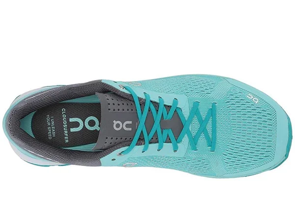 on Women's Cloudsurfer Running Shoes Fountain - Azure 8.5