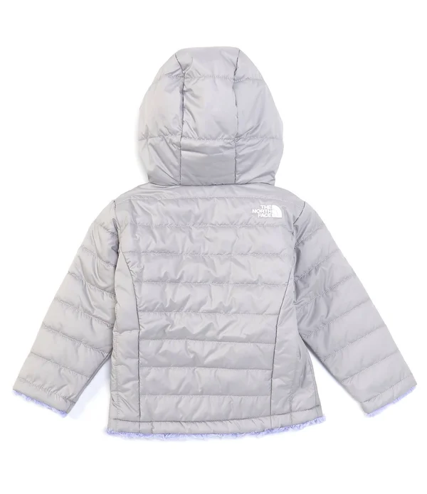 The North Face Infant Reversible Mossbud Swirl Hoodie - Meld Grey/Sweet Lavender