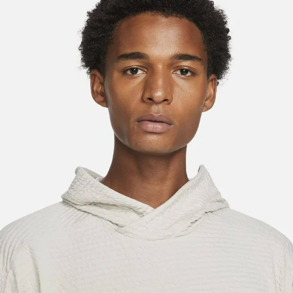 Nike Yoga Nomad Men's Pullover Hoodie in White, Size: XL, CZ2219-072