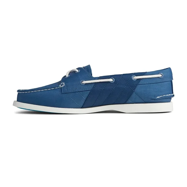 Sperry Top-Sider Women's Authentic Original 2-Eye Bionic Boat Shoe, Size: 9.5, Navy Plastic