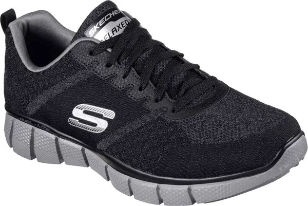 Skechers Sport Men's Equalizer 2.0 True Balance Sneaker, Black/Charcoal