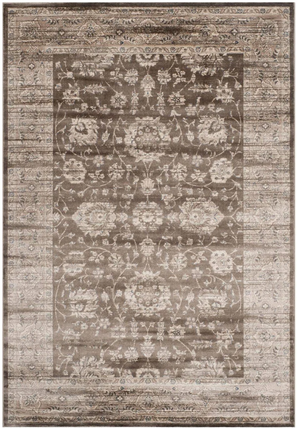 Safavieh Vintage Brown & Ivory 3& x 5& Rug