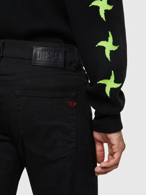 Diesel D-Strukt Slim Fit Jeans - Black - 29