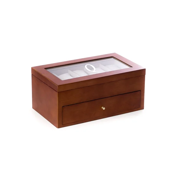Single Initial Brown 20 Watch Case - Q