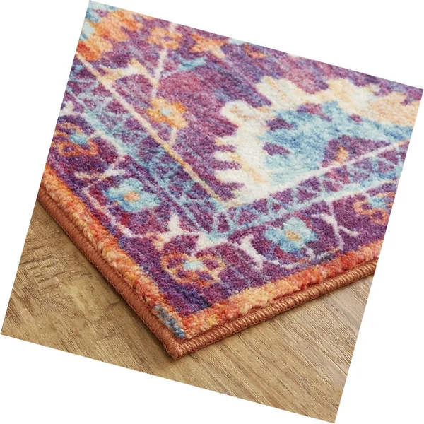 Mohawk Prismatic Springfield Purple Z0142-A409 Area Rug 5'x8'