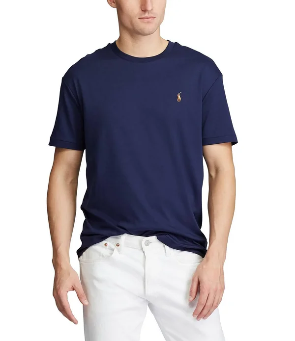 Polo Ralph Lauren Big Tall Solid Soft-Touch Short-Sleeve Tee - XLT