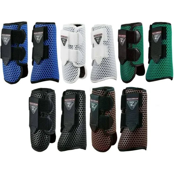 Equilibrium New Tri-Zone All Sports Tendon Boots - Royal Blue