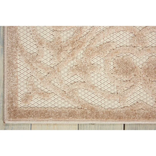 Nourison 9&6x22 x 13& Aloha Green Indoor/Outdoor Rectangle Area Rug