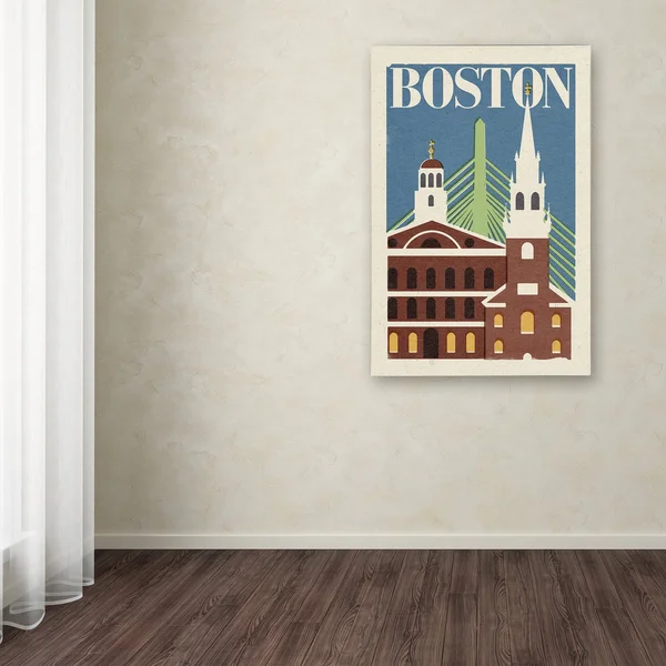 Lantern Press 'Architecture 5' Canvas Art (30x47)