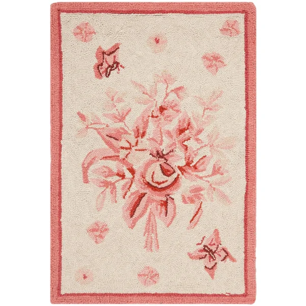 Safavieh Chelsea HK250B 2&9x22 x 4&9x22 Ivory - Gold Area Rug