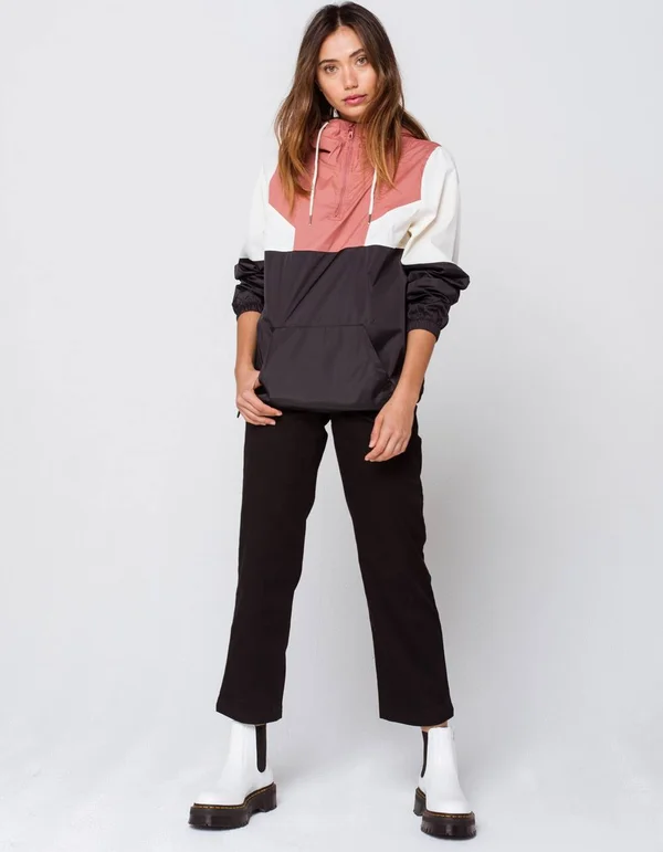 Volcom Wind Stoned Jacket Women's- Black Combo