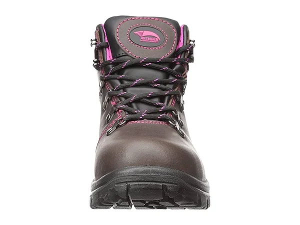 Avenger 7125 Steel Toe Waterproof Boots - Women's Brown