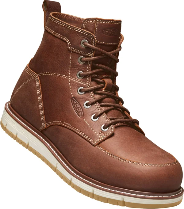Keen Men's Brown San Jose Work Boots - Aluminum Toe