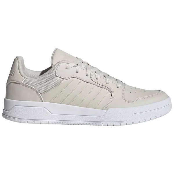 Adidas Entrap Mens Cloudfoam Basketball Shoes - Size 8, Alumina/White