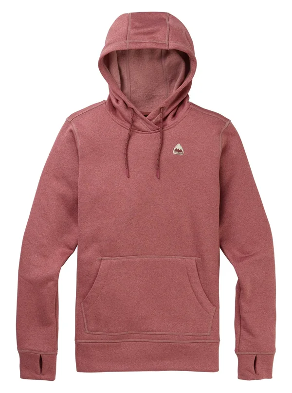 Burton Women's Oak Pullover Hoodie Rose Brown Heather - Small