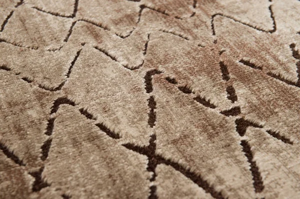 63x22 x 84x22 Light Brown Polypropylene - Polyester Area Rug