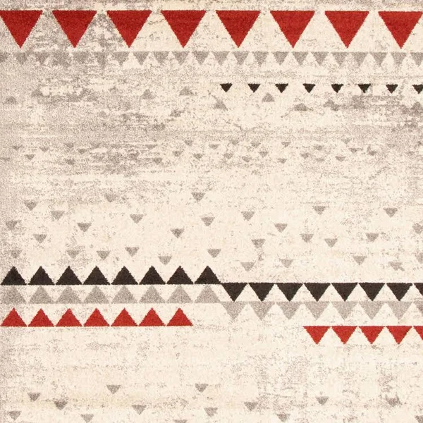 Step One Geometric Triangles Area Rug-Yellow-South Shore - 13409