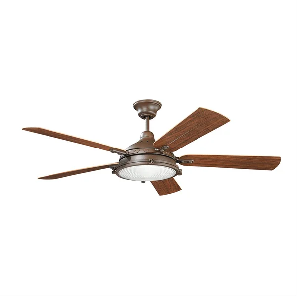 Kichler Hatteras Bay Patio 60x22 Ceiling Fan - Tannery Bronze - 310117TZP