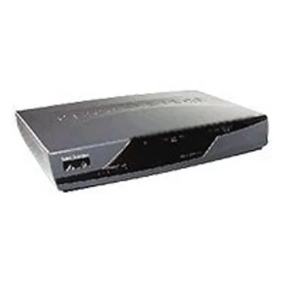 Cisco 876 - Router - DSL modem - 4-port switch - WAN ports: 2