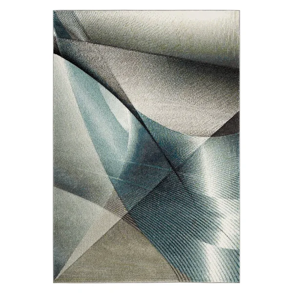 Safavieh Hollywood HLW715D 6&7x22 x 6&7x22 Square Grey - Teal Area Rug