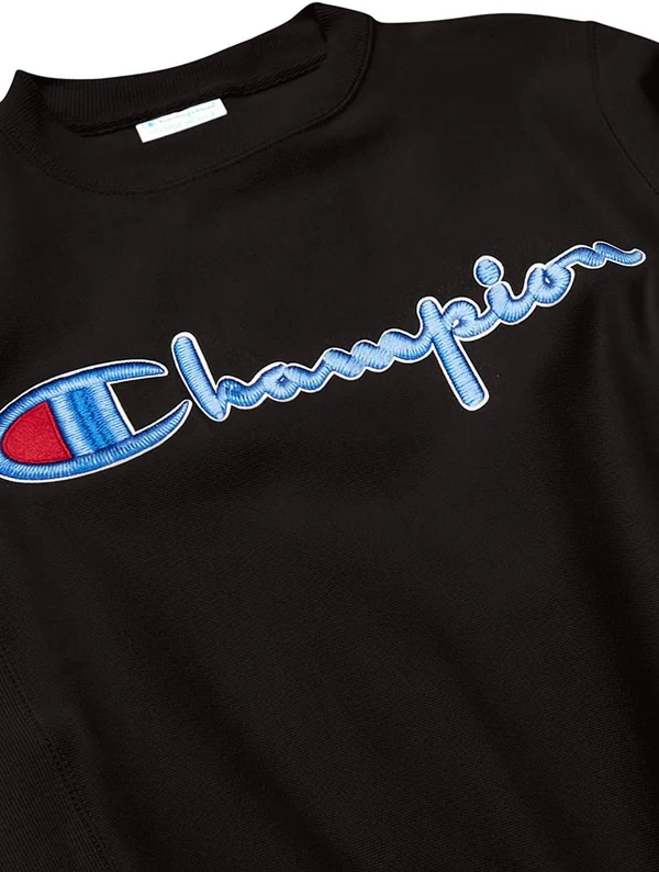 Champion Life Men's Crewneck Sweatshirt Oxford Grey, Large