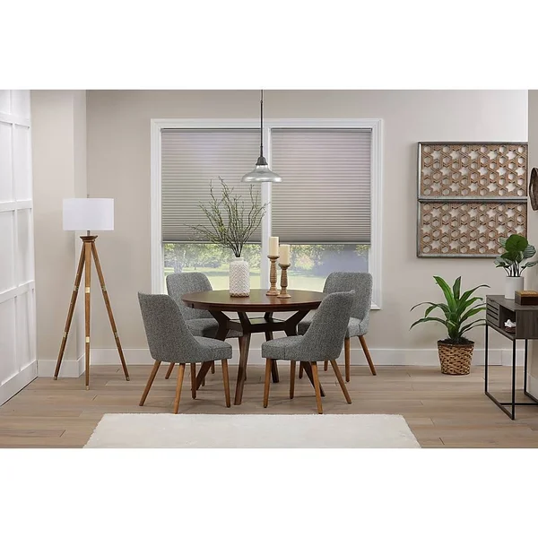 Eco Home Light Filtering 69.5x22 x 48x22 Cordless Cellular Shade in Grey