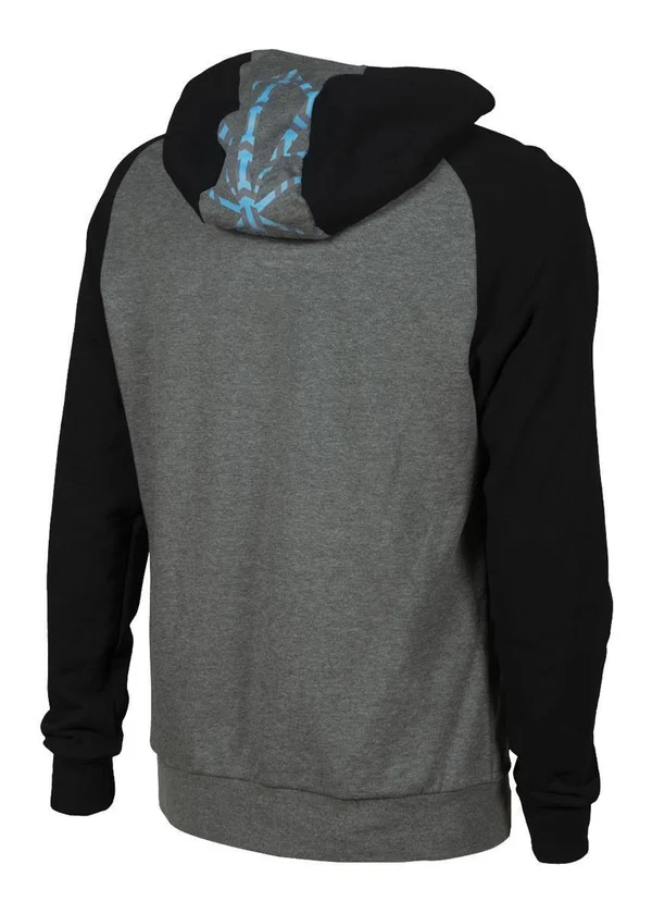 Arena Unisex Bishamon Hoodie - Dark Grey Melange/ Black - Pro Swimwear