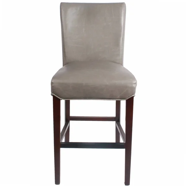Breakwater Bay Ginevra 26x22 Bar Stool Upholstery: Vintage Gray