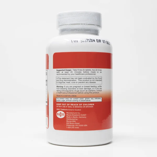 Wobenzym N Systemic Enzyme Enteric-Coated - 200 tablets