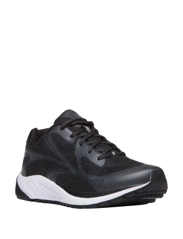 Propet Men's One LT Sneaker - Black/Grey - Size 8 - Medium