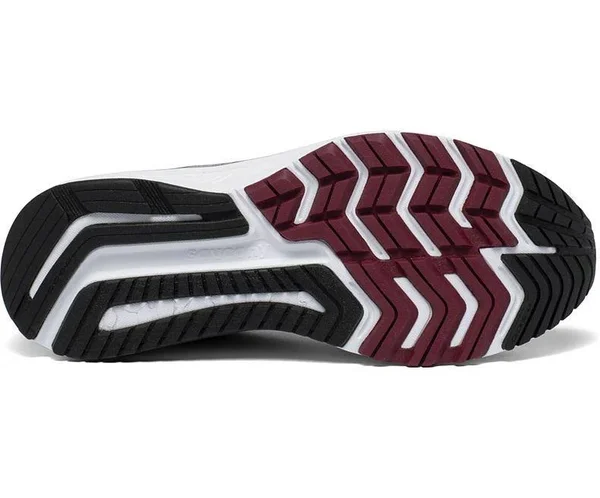 Saucony Omni 19 (Wide) 10, Alloy/Brick (Men's)