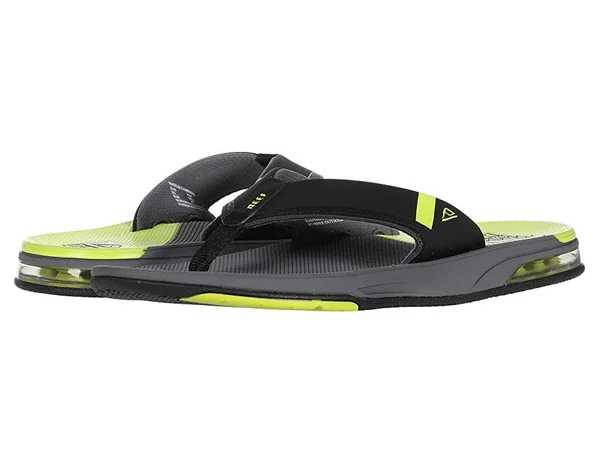 Reef -FANNING Low - Grey/Lime, 10
