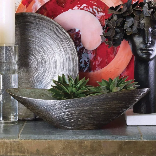 Global Views Sexy Bowl - Spun Bronze