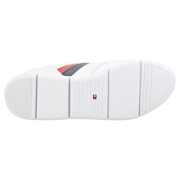 Tommy Hilfiger Lightweight Womens White Leather Trainers
