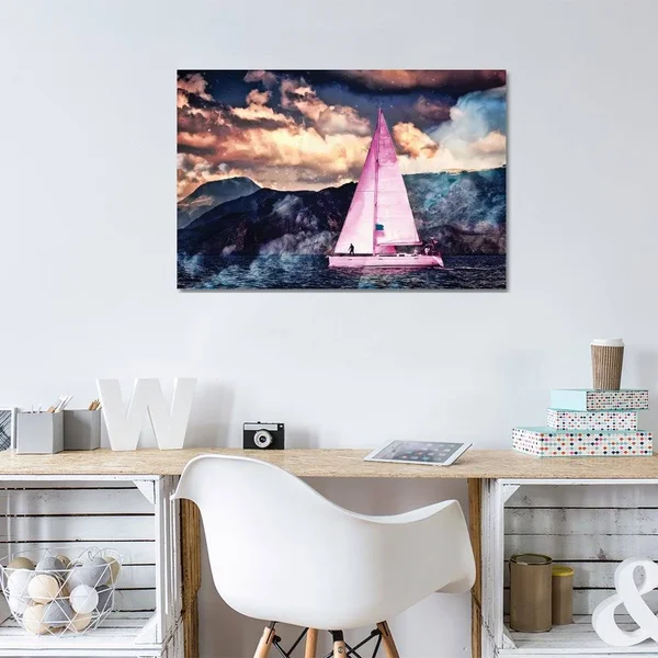 iCanvas Canvases Salty - Salty & Sweet Time Traveler Wrapped Canvas