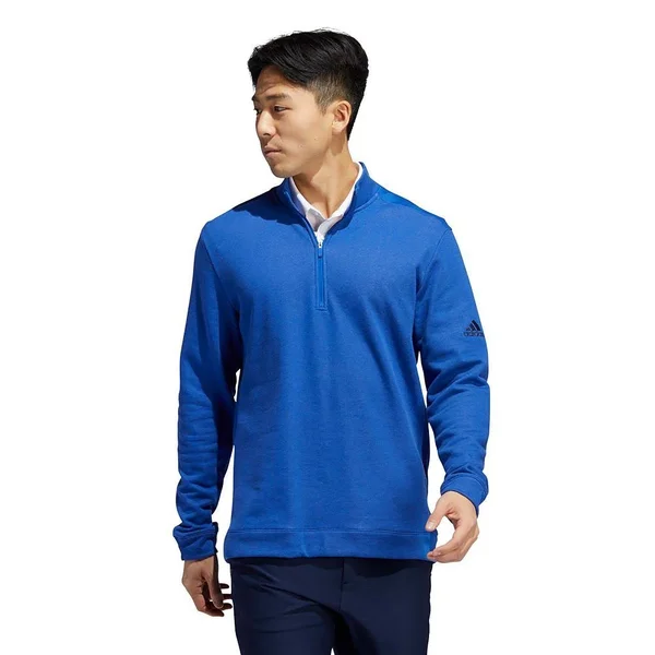 Adidas 2020 Ryder Cup Heathered Royal Layering Quarter-Zip Sweatshirt Size: Extra Large
