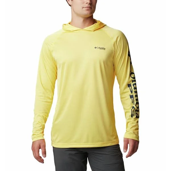Men's Columbia PFG Terminal Tackle Heather Hoodie