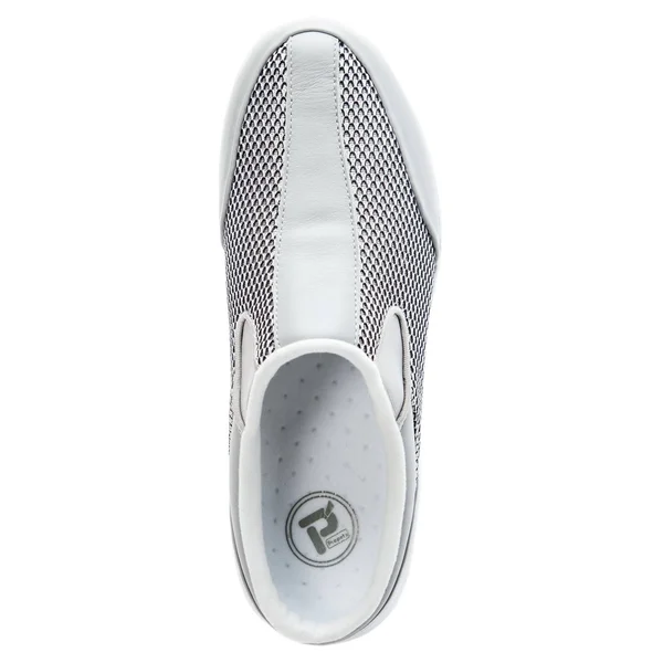 Women's Propet Washable Walker Slide, Size: 9.5, Silver