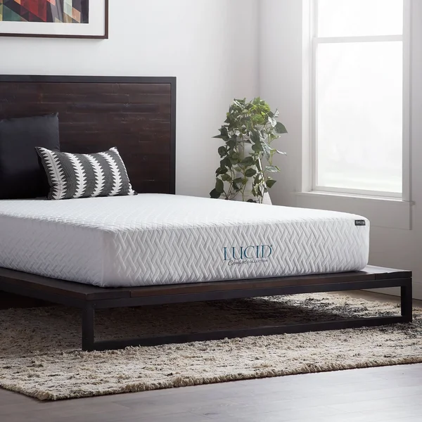 Comfort Collection Gel 10x22 Memory Foam Mattress - Lucid - Twin XL