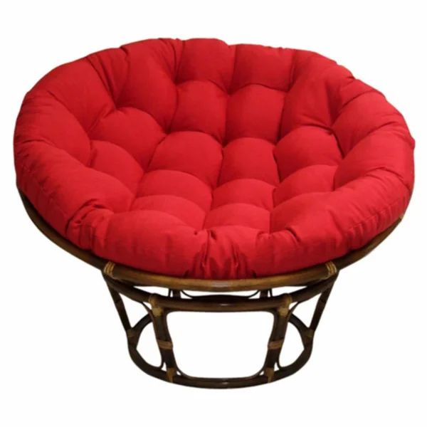 Blazing Needles 48-inch Solid Twill Papasan Cushion