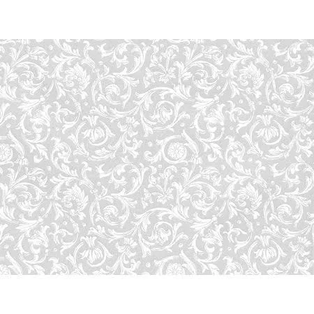 NAS Pack of 1 - Wedding Filigree 30x22 x 833& Full Ream Roll Gift Wrap for Party, Kids& Birthday, Wedding & Occasion - Floral