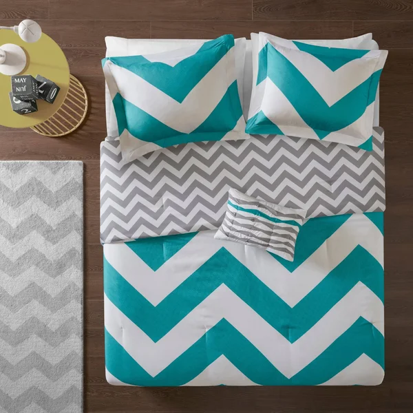 Mi-Zone Libra Comforter Set - Blue, King