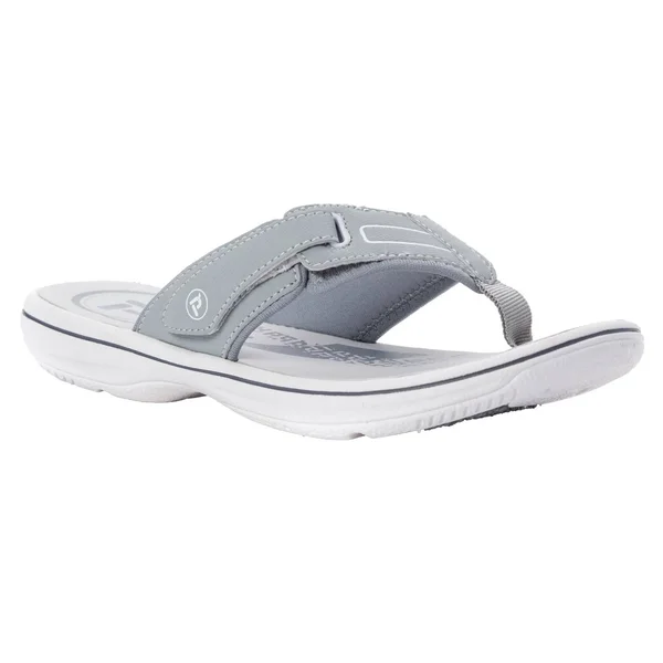 Propet Edie Women's Sandal - Grey Size 7